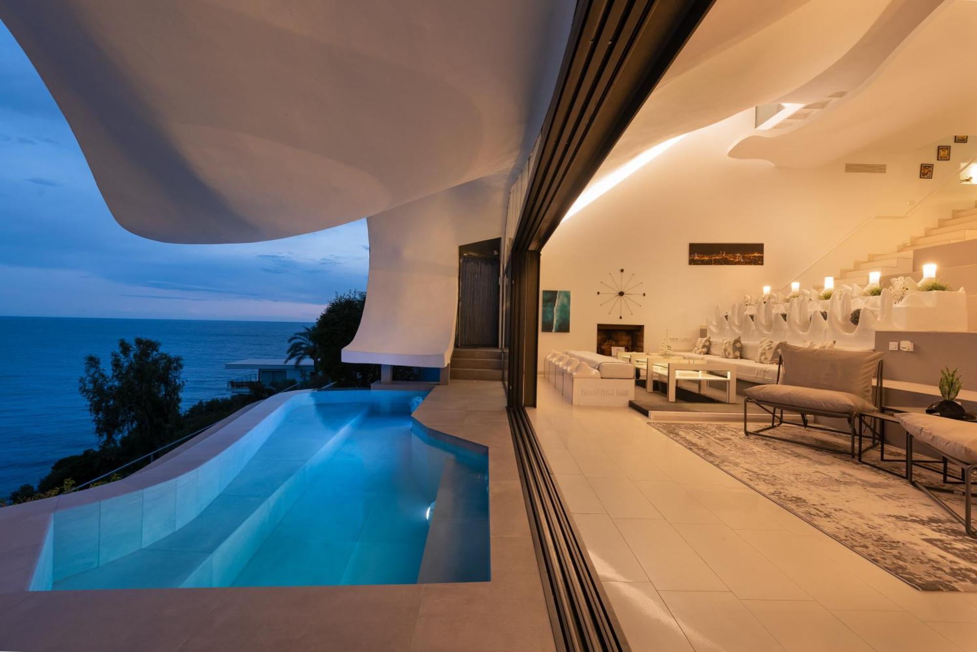 Rentitspain Casa Del Acantilado Piscina Climatizada Салобренья Екстер'єр фото