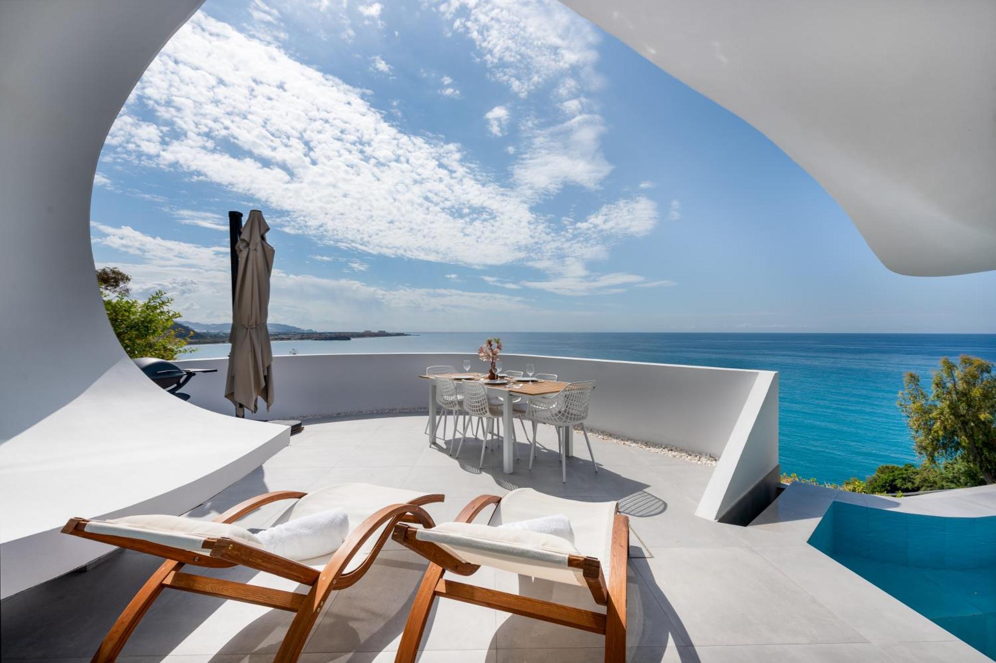 Rentitspain Casa Del Acantilado Piscina Climatizada Салобренья Екстер'єр фото