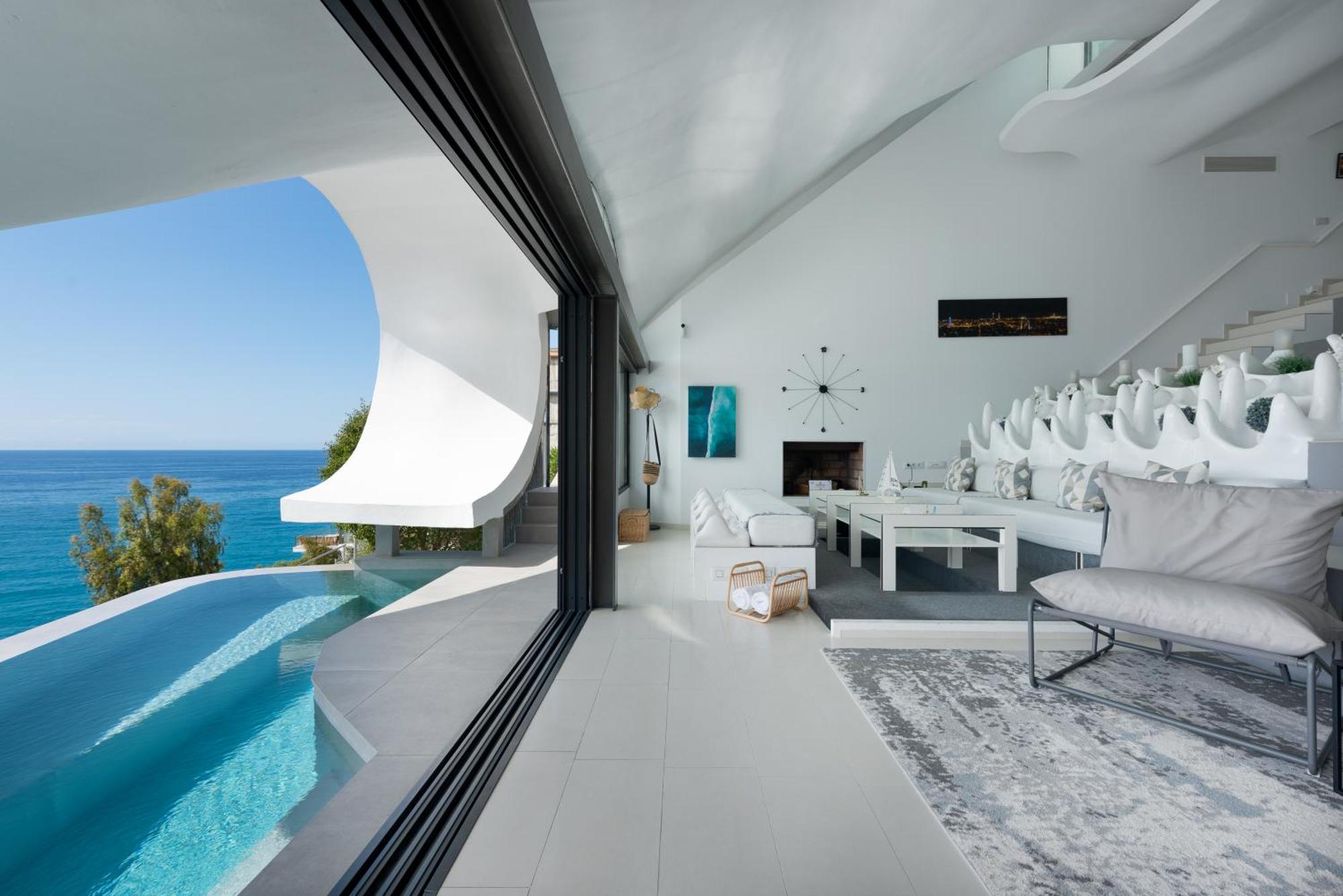 Rentitspain Casa Del Acantilado Piscina Climatizada Салобренья Екстер'єр фото