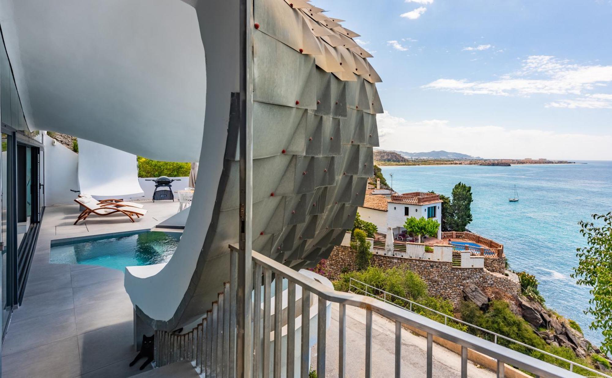 Rentitspain Casa Del Acantilado Piscina Climatizada Салобренья Екстер'єр фото