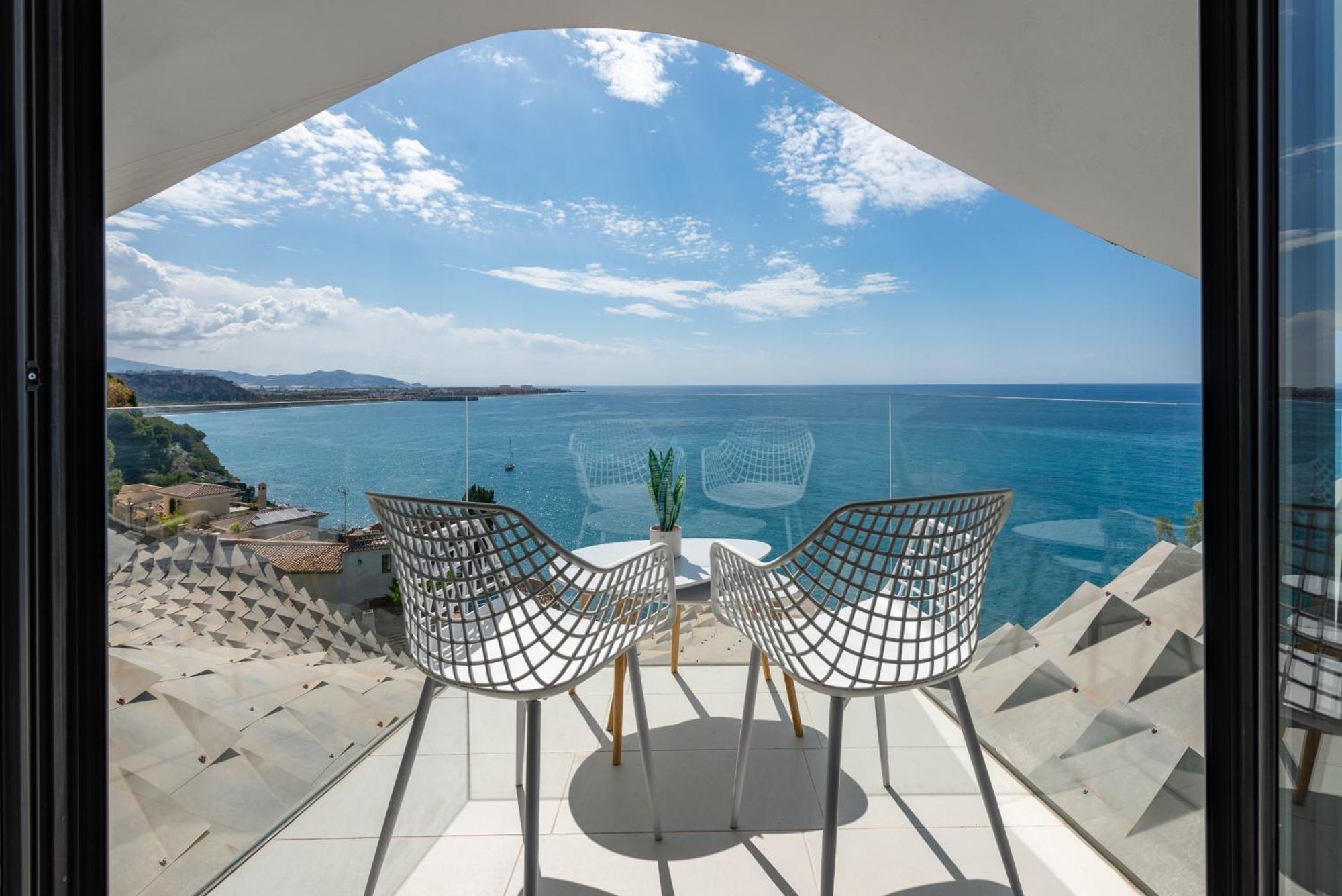Rentitspain Casa Del Acantilado Piscina Climatizada Салобренья Екстер'єр фото
