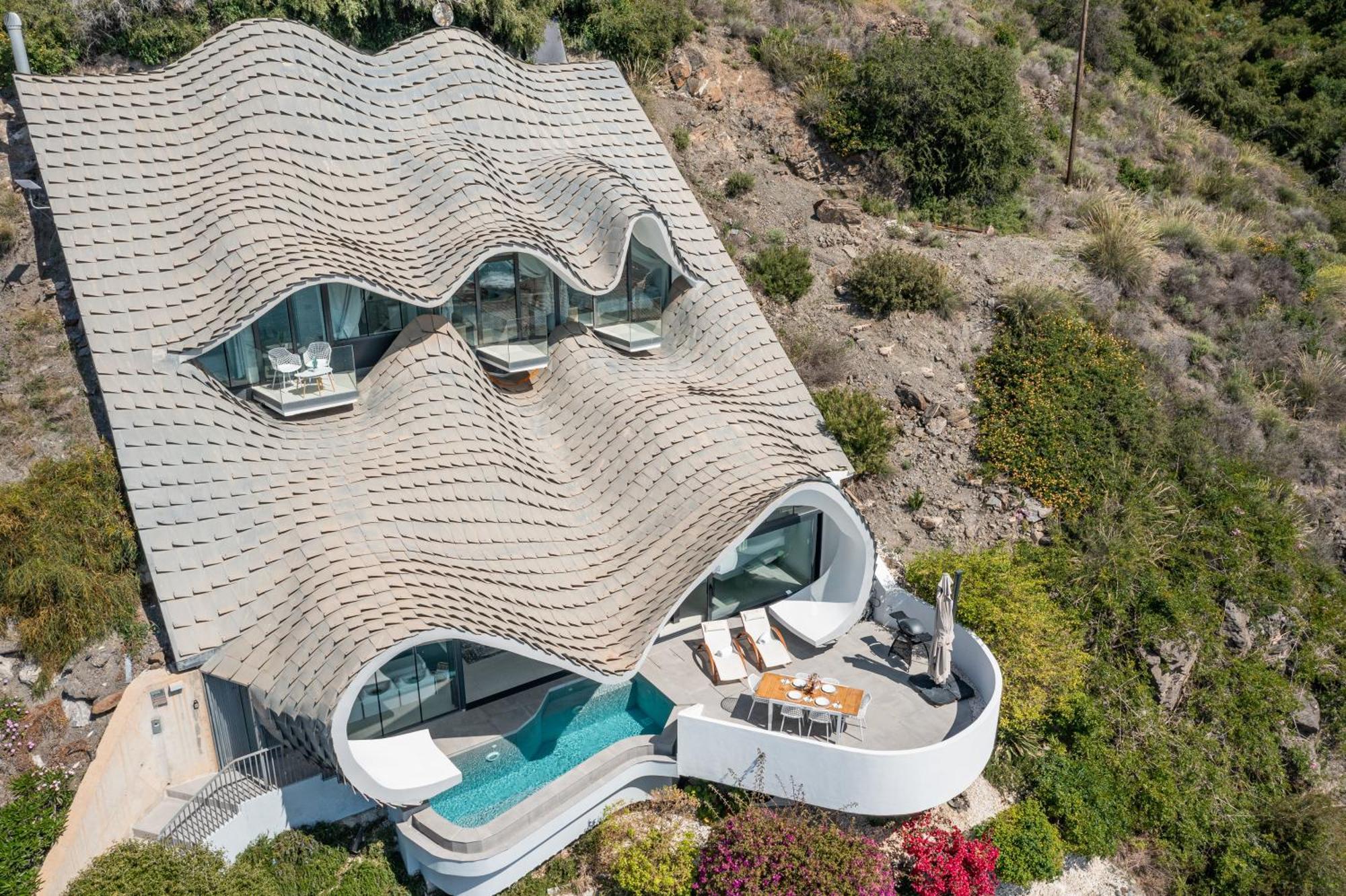 Rentitspain Casa Del Acantilado Piscina Climatizada Салобренья Екстер'єр фото