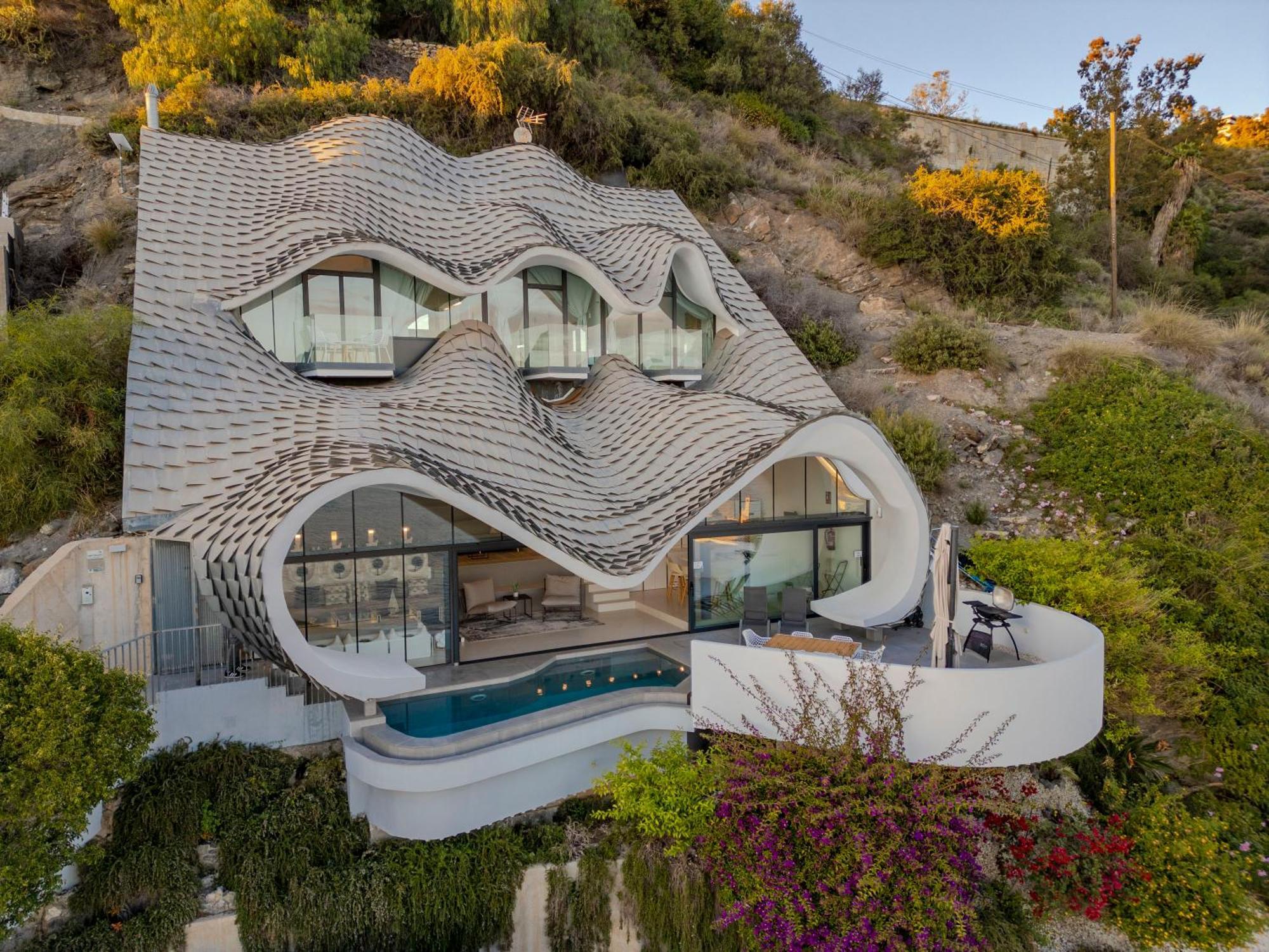 Rentitspain Casa Del Acantilado Piscina Climatizada Салобренья Екстер'єр фото