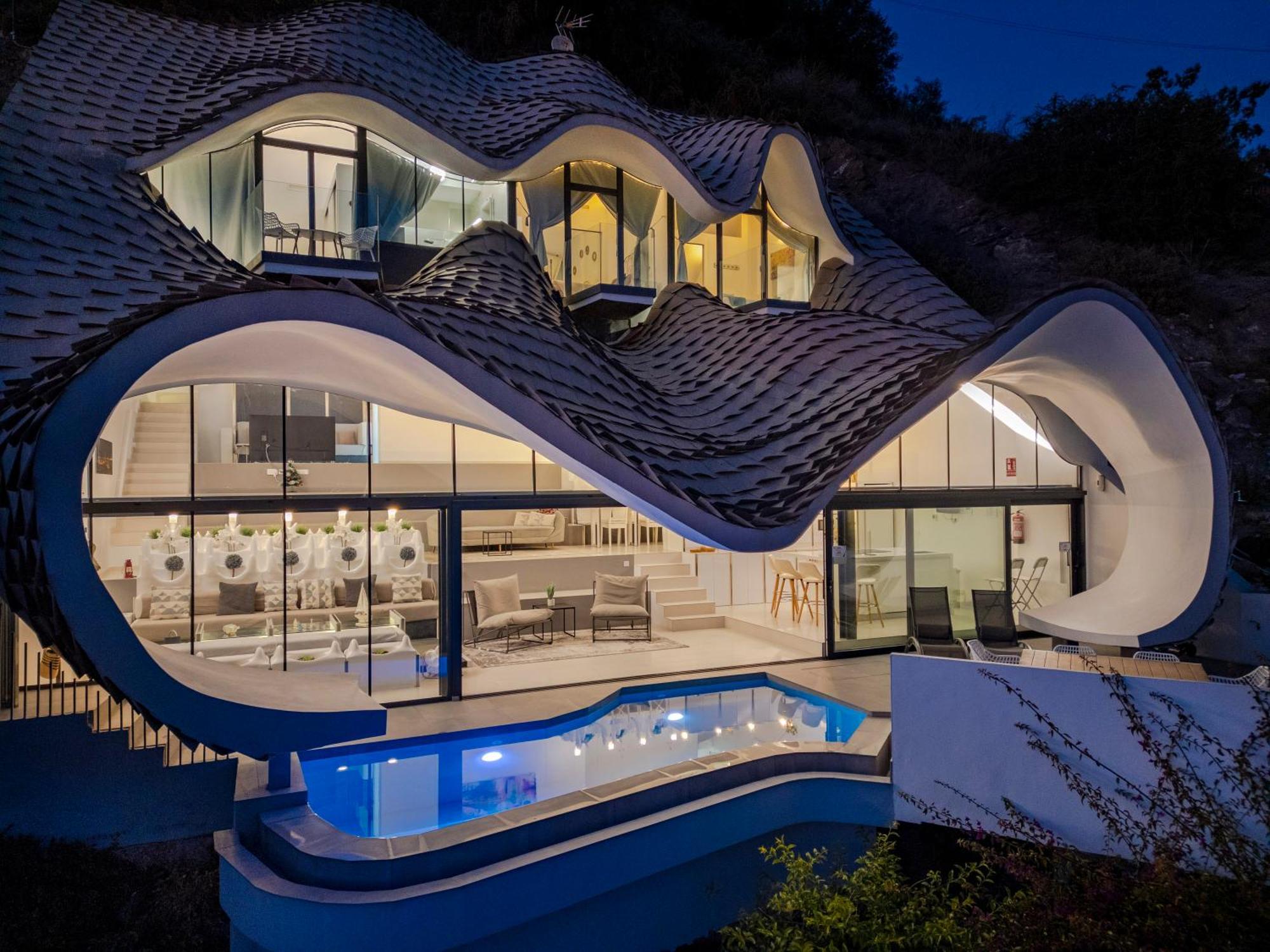 Rentitspain Casa Del Acantilado Piscina Climatizada Салобренья Екстер'єр фото